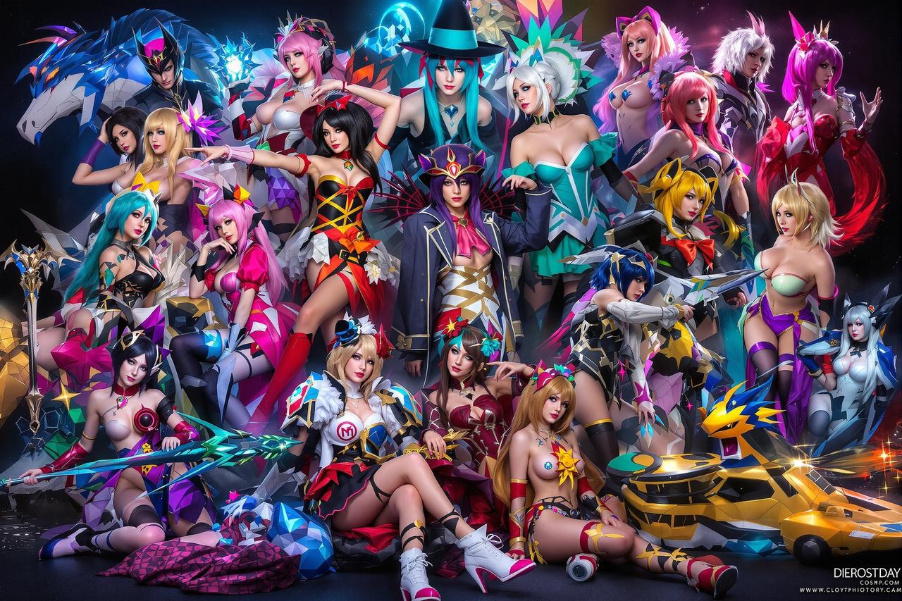 Cosplay作品 - 性感美女写真精彩绝伦的角色扮演摄影,从二次元到奇幻世界的视觉盛宴