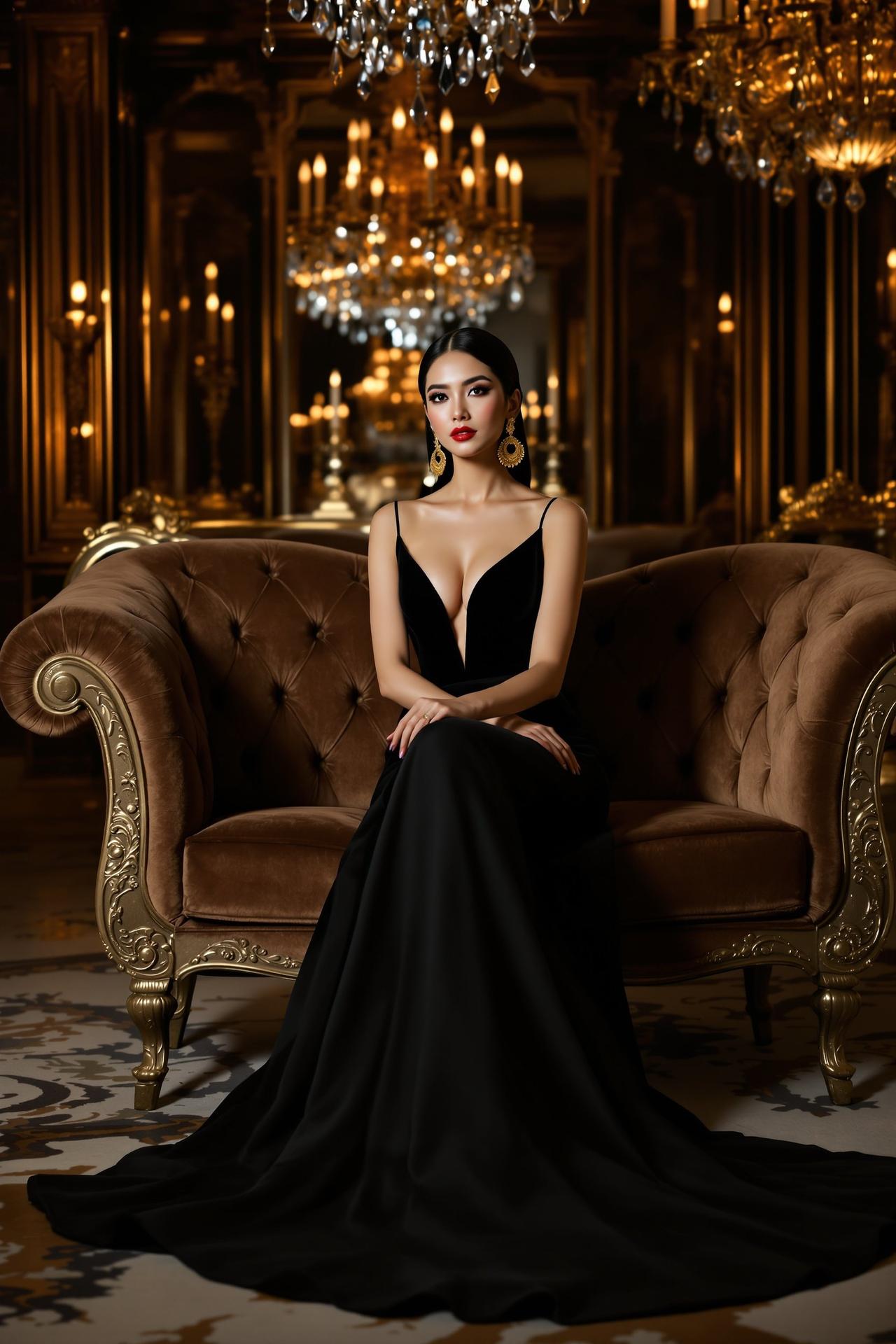 黑金晚宴 - 苏婉清 - 性感美女写真唯美写真作品